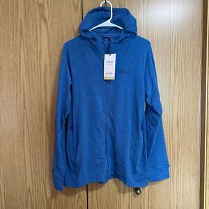 NWT Rab Men’s XL Nexus Hoody Zip Up Jacket Blue